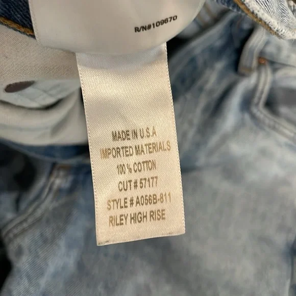 Agolde Light Blue Women's Jeans - Picture 4 of 5